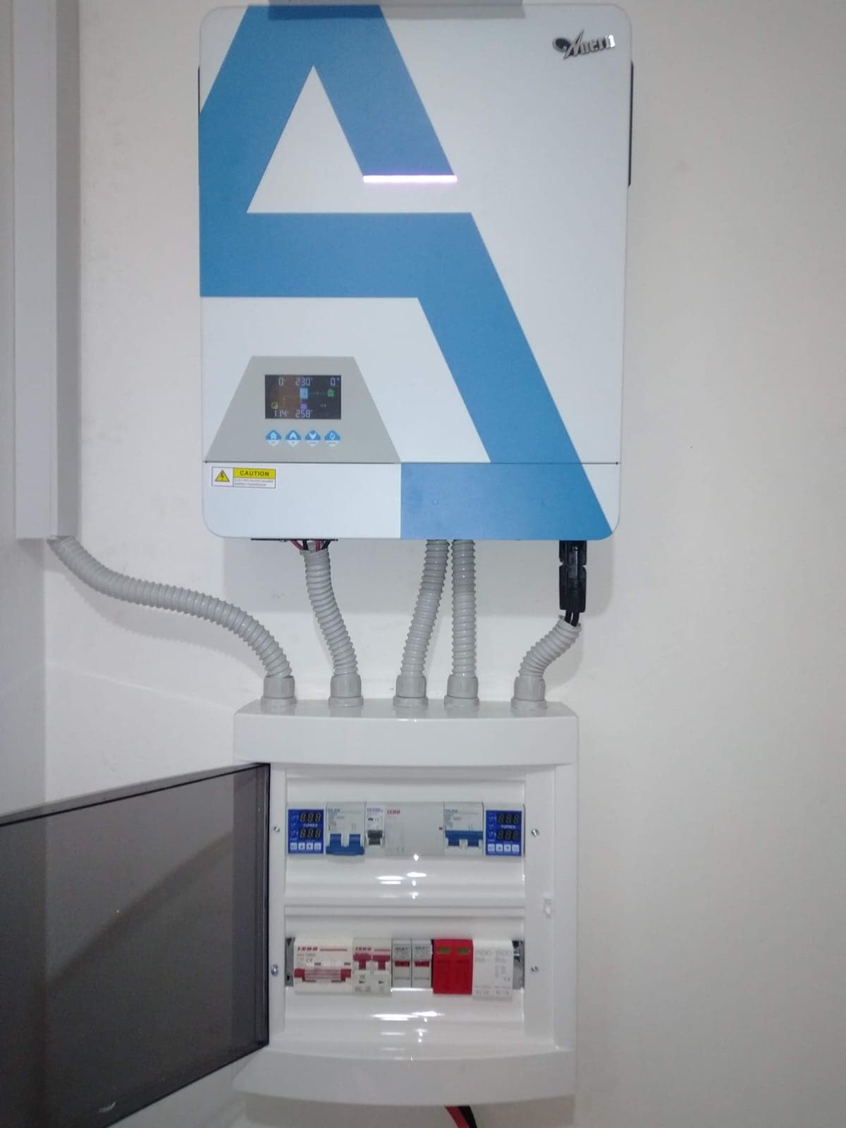 Solar panel installation