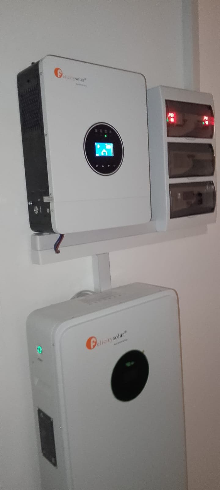 Solar panel installation